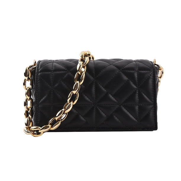 Bolso bandolera, diseño de nicho, bolso cuadrado con cadena para el hombro