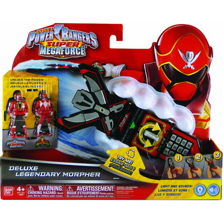 power rangers super megaforce - deluxe legendary morpher (discontinued by manufacturer)