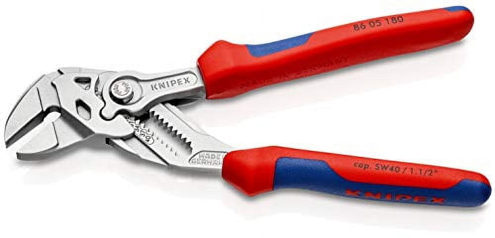 knipex 86 05 180 pliers wrenches 7,09" with soft handle