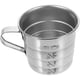 thumbnail image 3 of Taza medidora Taza medidora de acero inoxidable Recipiente medidor para hornear Cilindro medidor, 3 of 7