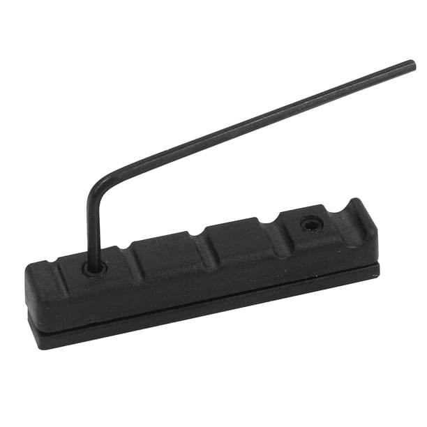 Ajuste portátil Ajuste Ajuste de 5 cuerdas Guitarra Bajo Guitarra Muela Tuerca Llave Llavero ranurado Encargado Instrumentos musicales Aprendices de aprendizaje Jumpingount OD010830-00