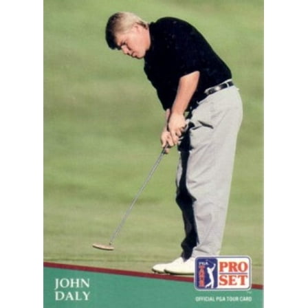John Daly 1991 Pro Set PGA Tour golf Rookie Card