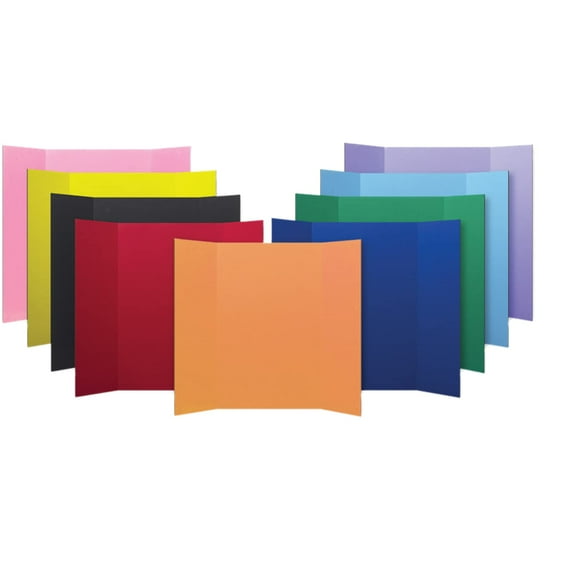 Placas para proyectos Flipside Products, 36 x 48 cm, colores surtidos, 24 unidades