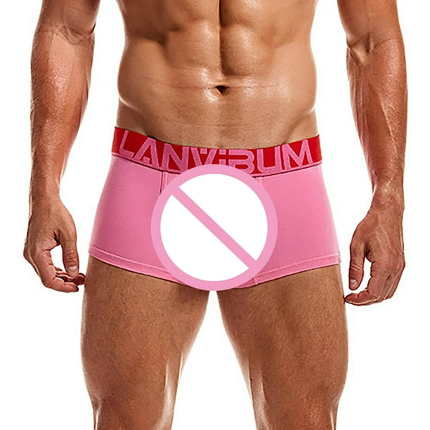 Calzoncillos boxer de moda para hombre sexy transpirable Pompotops qyievc4718 Walmart en linea