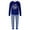 Blue, variant on KHONTS Christmas Family Blue Sets of Matching Pajamas 2 Piece Festive Loungewear With Plaid Printed for Parents and Kids Men XL