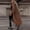 Brown, variant on Women's Autumn Color Blocked Loose Casual Long Hooded Cardigan, Sweaters For Women, Flannel Shirt Women, Chunky Cardigan