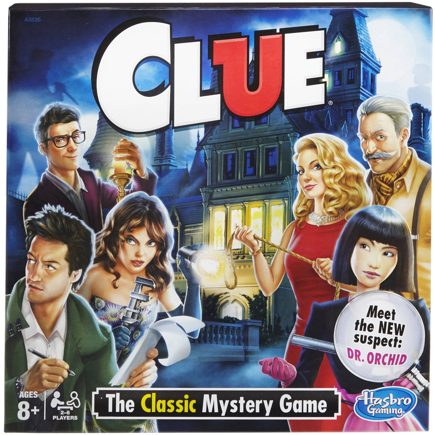 Clue Game Mystery Board For 2 6 Players Ages 8 And Up Com