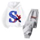 thumbnail image 1 of Spidermans Jungen sudaderas con capucha conjunto de mangueras Kinder Wunder Anime breve AZ sudadera manguera Kinder invierno cálido Kleidung Geschenk heiße Verkäufe, 1 of 5