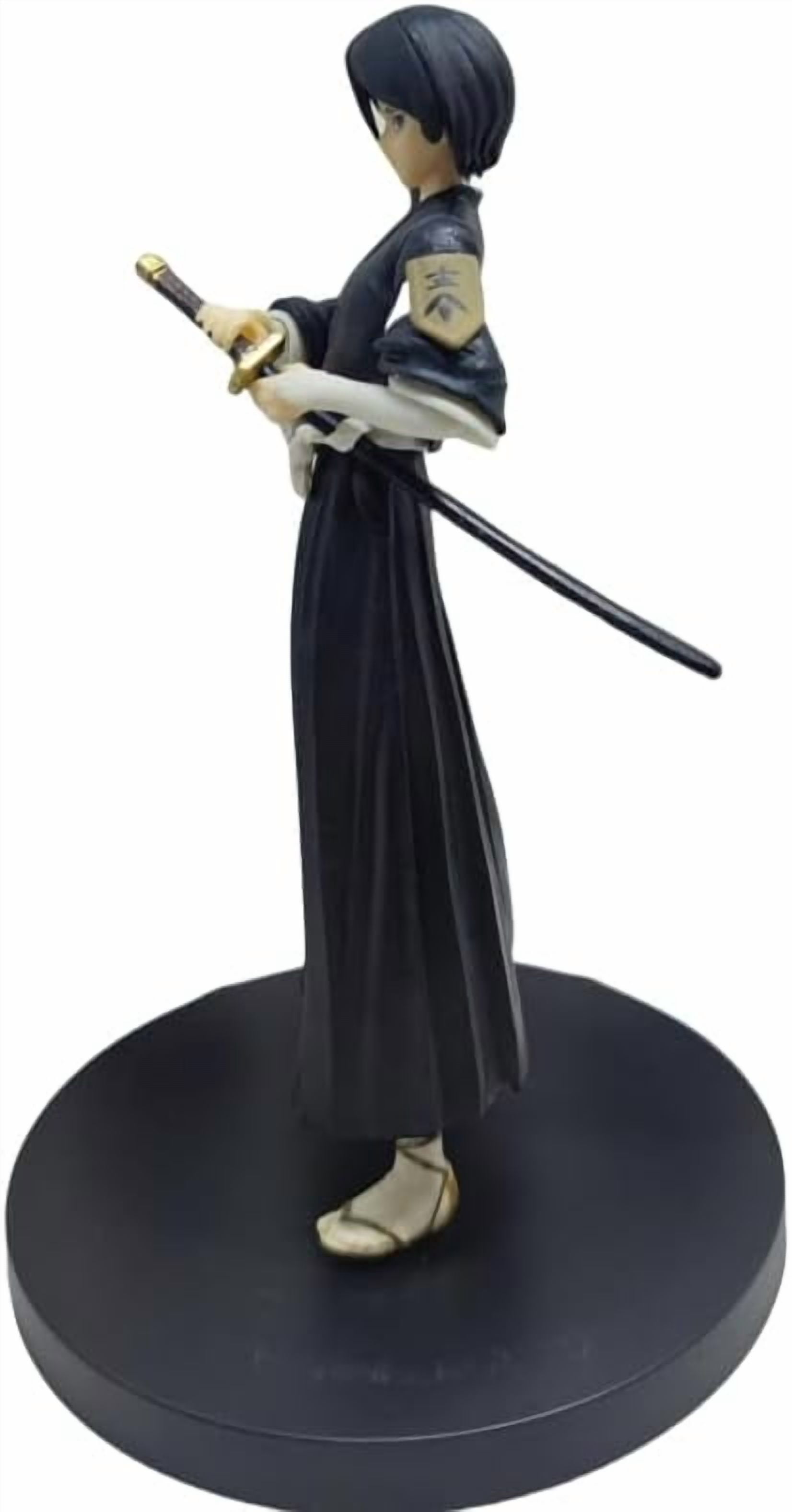 Newly Kuchiki Rukia Figure Kuchiki Byakuya Figure Shigekuni Figure Standing Anime Figures Handmade PVC Cartoon Character Model Craft Gift (Kuchiki Rukia)