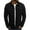 Black, variant on Fgnfyis Men's Jacket Button Work Jacket Pocket Stand Collar Casual Slim Fit Solid Color Long Sleeve Utility Mens Winter Coat Black M