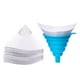 thumbnail image 1 of Set de 200 filtros para pintura con embudo de silicona para manualidades, 1 of 3