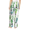 thumbnail image 3 of Pajama Pants Women, Cactus potted plant Lounge PJ Yoga Pants With Drawstring, Womens Sleepwear Pajama Bottom, 3 of 5