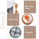 thumbnail image 5 of Dispensador portátil de medicamentos | Mini pastillero semanal | Compartimentos para 3 comidas al día | Estuche de plástico sellado | Fácil apertura y cierre | Ideal para viajes | Pastillero para la, 5 of 5