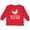 Red, variant on Inktastic Backyard Chicken Farmer Boys or Girls Long Sleeve Toddler T-Shirt