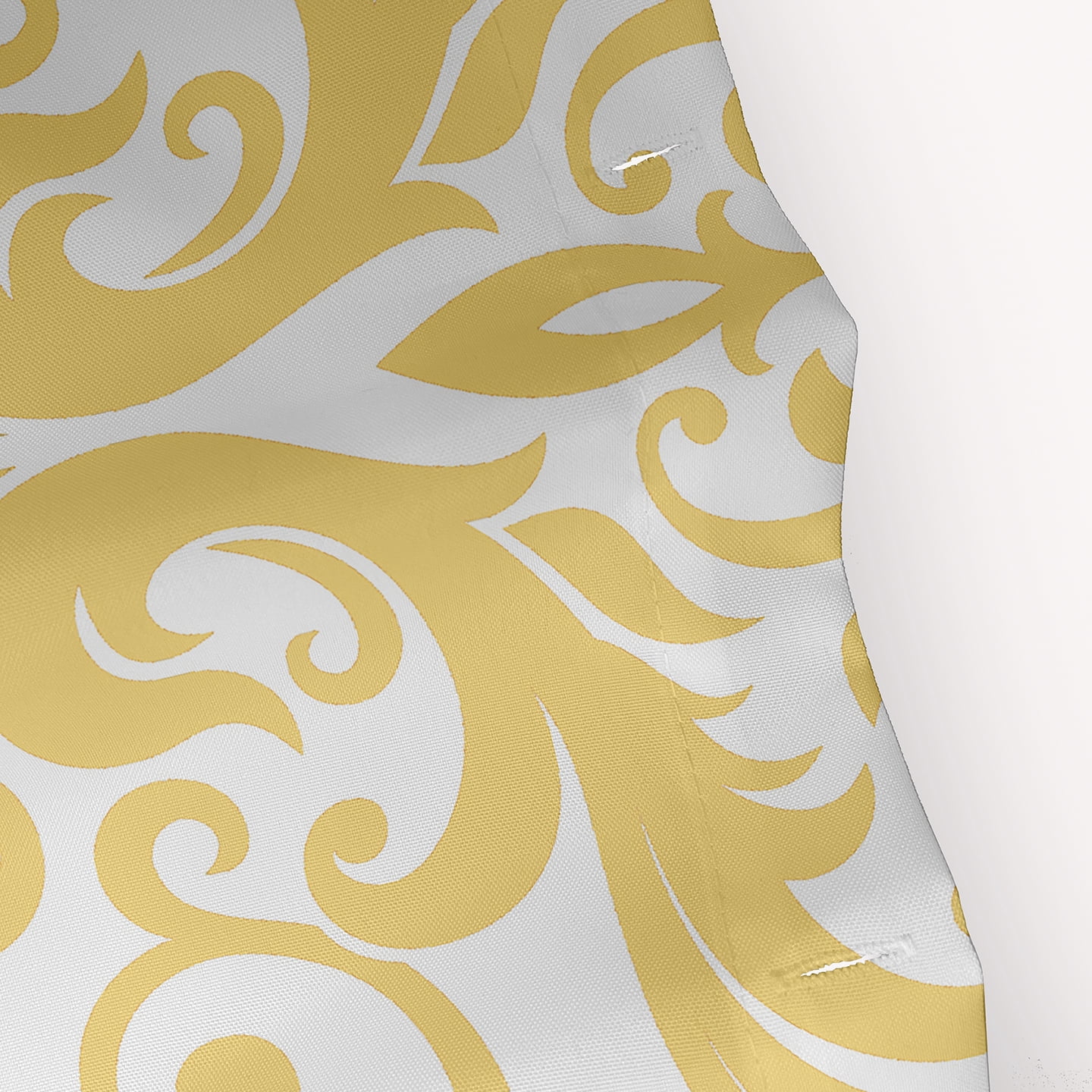 Simply Daisy 70" W x 73" L Alexys Polyester Shower Curtain, Yellow [1 Ct]