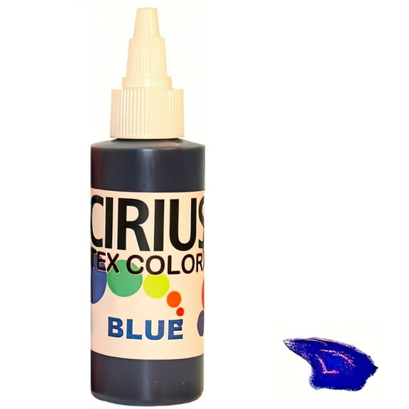 Blue 2-Oz Latex Pigment - by Cirius Paints for Painting Latex Surfaces
