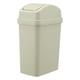 thumbnail image 1 of Cubo de basura de gran capacidad para cocina, sala de estar y baño | Cubo de basura con tapa abatible y anillo de presión | Contenedor de residuos que bloquea los olores para el hogar y la oficina, 1 of 2