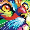 thumbnail image 3 of serony Digital Oil Painting Artwork Animal DIY Painting Color Abstract Picture Wall Home Decoration, 3 of 8