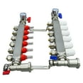 thumbnail image 2 of INTSUPERMAI 1/2" Radiant PEX Floor Heating Manifold Set Water Distributor 6 Loops, 2 of 8