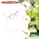 thumbnail image 4 of Correa para Gafas Uxcell [3pcs] - Sujetadores de Gafas Alrededor del Cuello para Hombres y Mujeres - [Dorado Brillante - 30 PULGADAS] Lanyard Ajustable para Gafas de Sol, 4 of 6
