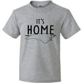 thumbnail image 3 of Inktastic It's Home- State of North Carolina Outline Youth T-Shirt, 3 of 5