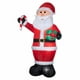 Gemmy Industries 222417 12 Pouces Noël Gonflable Père Noël avec Cadeau – image 1 sur 2