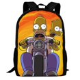 thumbnail image 1 of The Simpsons Backpack,Laptop Backpack Lightweight Casual DaypackMulti-Function Travel Backpack, 1 of 5