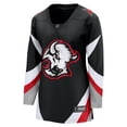 thumbnail image 2 of Women's Fanatics Black Buffalo Sabres Alternate  Breakaway Jersey, 2 of 3