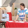 thumbnail image 3 of VIFERR Portable Sewing Machine, Mini Sewing Machine Handheld Electric Sewing Machines 12 Stitches for Beginners Kids - Blue, 3 of 9