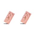thumbnail image 4 of Qarigey Cartera larga clásica y duradera para mujer hecha de cuero PU para mujer cartera para mujer cartera monedero rosa rosa 2Conjunto, 4 of 6