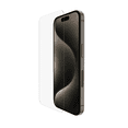 thumbnail image 1 of Mica de vidrio templado Belkin Protector de pantalla para iPhone 15 Pro Transparente, 1 of 6