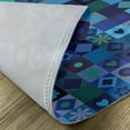 thumbnail image 5 of Ambesonne Blue Place Mats Set of 4, Play Cards Theme Design, Standard Size, Fern Green Purple, 5 of 6