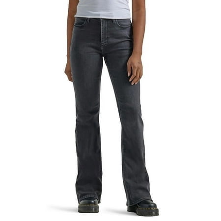 Wrangler Women's High-Waisted Fierce Flare, Constellation, 12/31x34