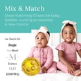 thumbnail image 2 of Bata de maternidad Posh Peanut Mommy para parto Dusty Rose, 2 of 6