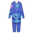 thumbnail image 3 of Blue'S Clues Women Men Pajamas Zipper Onesie Jumpsuit Hooded One Piece Sleepwear, 3 of 8