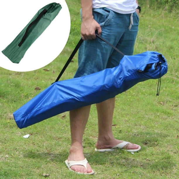 Bolsa de transporte para silla plegable de exterior, portátil, con cierre de cordón, multifuncional Verde