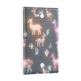 thumbnail image 2 of Yayeee Blank Wall Plate Cover 1-Gang 4.5"x2.7" Home Unused Decorative Outlet, Neon Llamas Pattern, 2 of 7