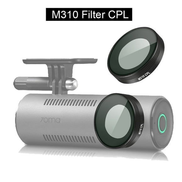 70mai M310 CPL Filter, Anti-Glare Polarizing Lens for Dash Cam, 4K HD Night Vision Compatible