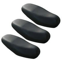 unbranded 3 Pcs Motorcycle Seat Cover Gel for Bike Moped Accessories Black