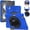Blue, variant on Shockproof Case for Apple iPad Air 11 Inch Case M4 M3 M2 2026 2025 2024, Kickstand Hand Strap Shoulder Strap Rugged Case Kids Friendly Bumper Shockproof Case for iPad Air 11", Black