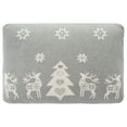 thumbnail image 2 of SAFAVIEH Twinkling Pillow, 16" x 24", Grey, 2 of 6