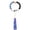 A, variant on SilKeychain Bracelet Wristlet Key Ring Silicone Beaded Bangle Cute Key Chains For Women Shoulder Necklace Bridal