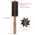thumbnail image 3 of Perfehair Boar Bristle Round Hair Brush for Blow Drying, 2 Inch, for Blowouts, Styling, Volumizing, Curling Short to Medium, Thin, Thick, Straight, Curly, Normal Hair, 3 of 10