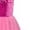 Hot Pink, variant on Aislor Women Glittery Sequin Praise Dance Asymmetric Overlay Dress Liturgical Lyrical Dancewear Red S
