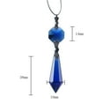 thumbnail image 2 of Shisuyan Pendentif Cristal Bleu Cristal Artificiel 12 Pcs 3.1 Po, 2 of 9