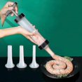 thumbnail image 3 of Hand-Crank Sausage Filler Tool for Homemade Sausages, 3 of 5