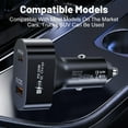 thumbnail image 5 of Universal 50W Car Charger with 1xType C and Standard 1xUSB A Port for 2 Devices Power Supply Support QC3.0 Charging, 5 of 8