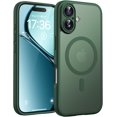 thumbnail image 2 of MHAWBL-for Phone 17 Case, Full Camera Protection, Built-in Magnetic Ring, Compatible with Magsafe Charger, Drop Protection, Translucent Matte Phone Case for Phone 17 6.3 inch (Alpine Green), 2 of 4