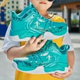 thumbnail image 3 of Kid's Basketball Shoes Boys Sneakers Girls Trainers Comfort High Top Basketball Shoes for Boys(Little Kid/Big Kid), 3 of 5