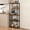 Light Cherry & Black, variant on HOMLUX 5-Tier 57.4" Open Shelf Bookcase, Compact Storage Bookshelf for Living Room Bedroom Office, Gray & Black